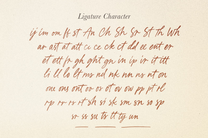 written-by-artist-ligature-script