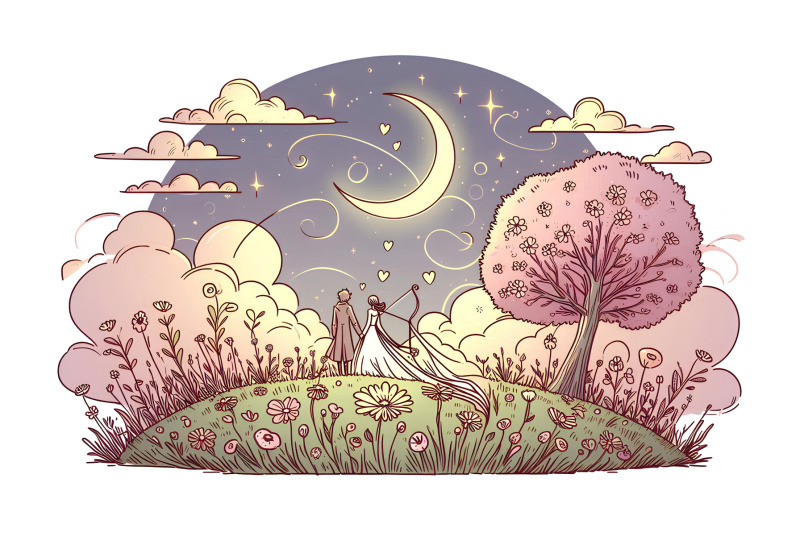 romantic-vision-of-a-meadows-soft-glow