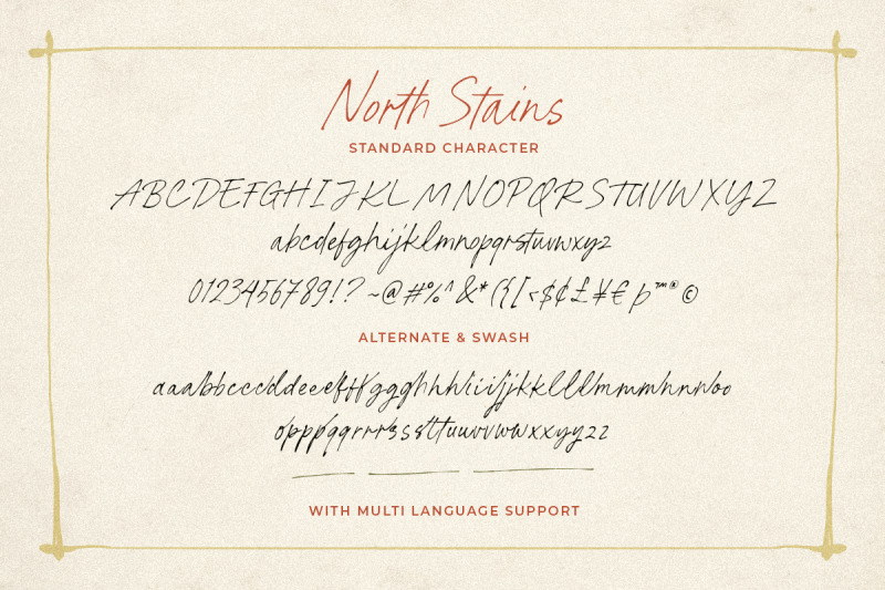 north-stains-minimalist-script