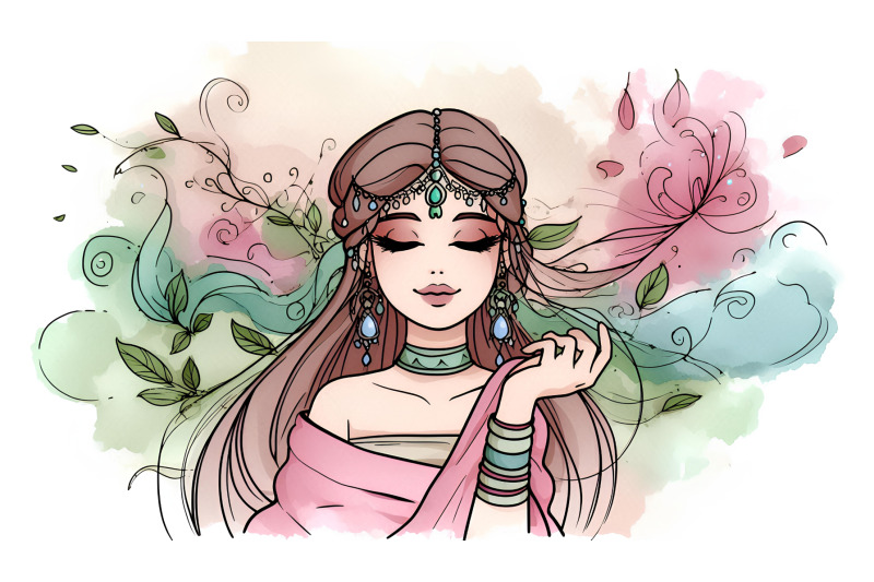 serene-beauty-watercolor-softness