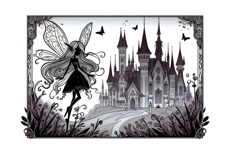 shadow-fairy-with-grand-castle-fantasy-gothic