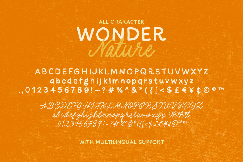 wonder-nature-monoline-font-duo
