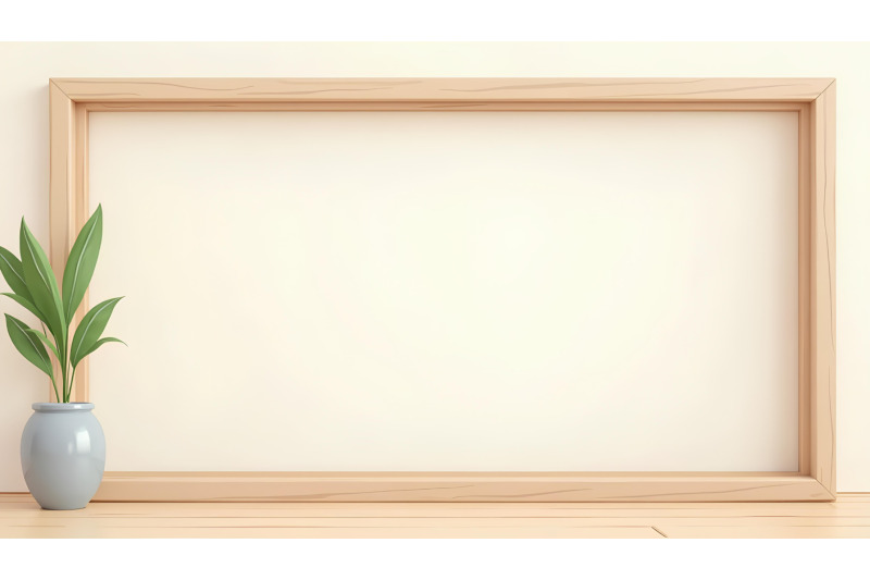 simple-wooden-frame-minimalist-touch