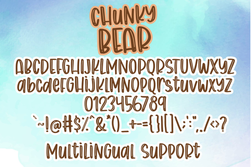 chunky-bear