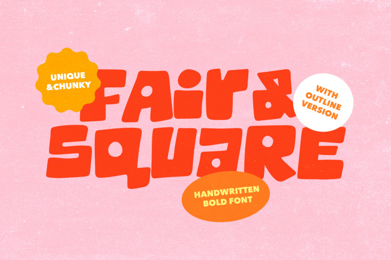 fair-square-chunky-bold-font