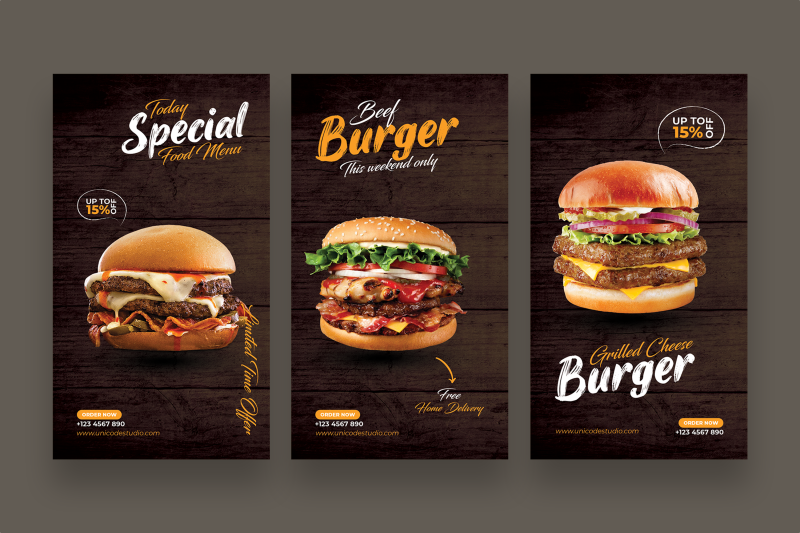burger-instagram-story-template