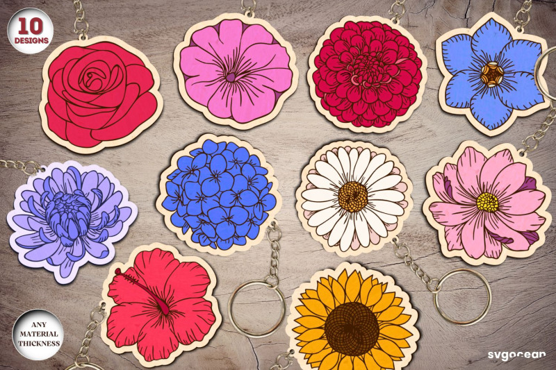 flowers-keychains-laser-cut-bundle
