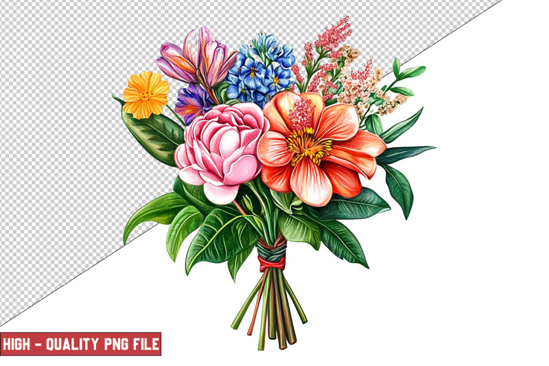 floral-bouquet-clipart-sublimation