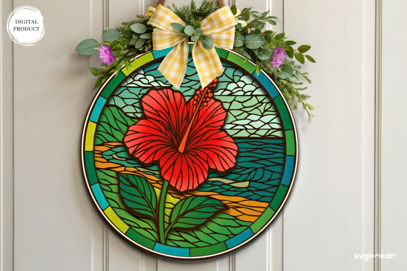 flower-stained-glass-door-sign-bundle