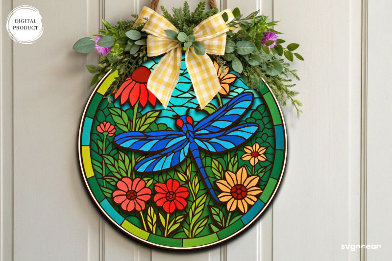 flower-stained-glass-door-sign-bundle