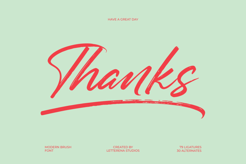 gently-milarea-modern-brush-font