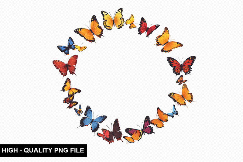 butterfly-border-clipart-bundle