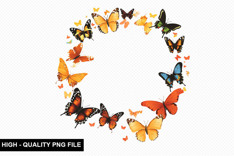 butterfly-border-clipart-bundle