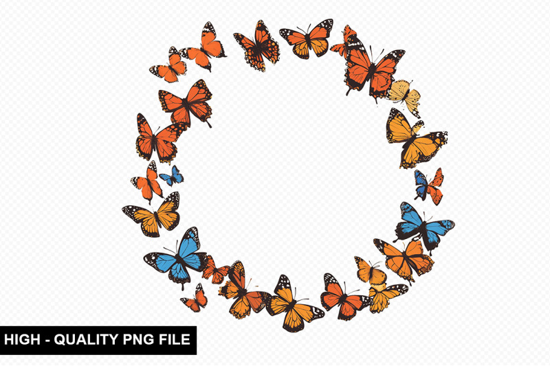butterfly-border-clipart-bundle