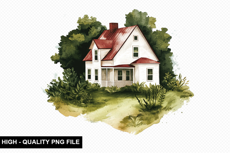 watercolor-house-clipart-bundle-nbsp