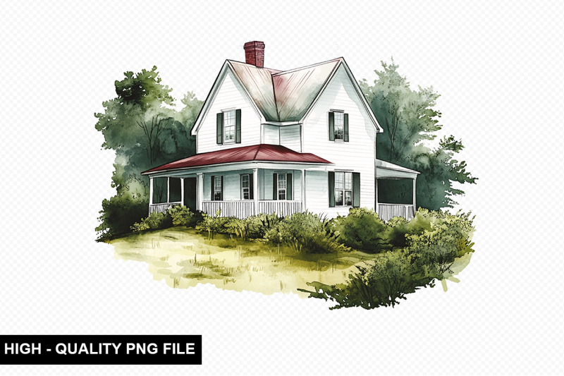 watercolor-house-clipart-bundle-nbsp