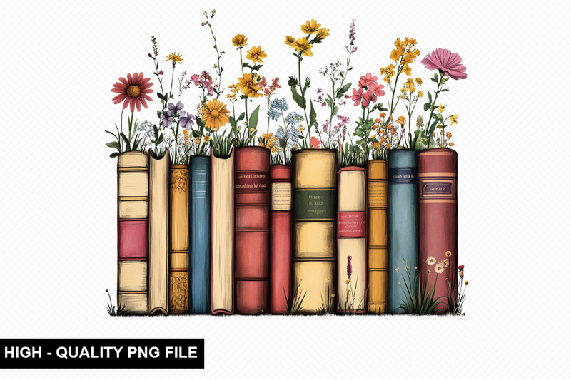 watercolor-floral-book-clipart-png-bundle