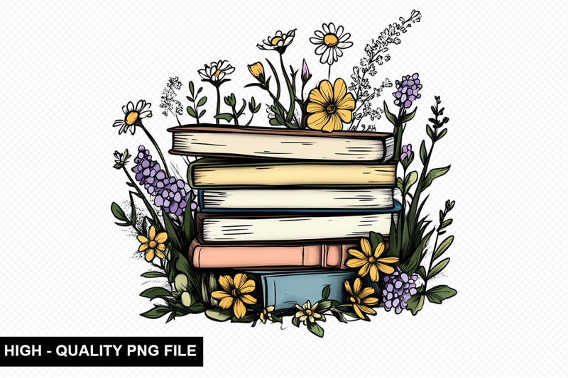 watercolor-floral-book-clipart-png-bundle