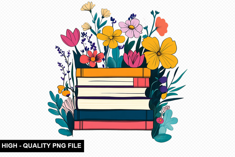 watercolor-floral-book-clipart-png-bundle