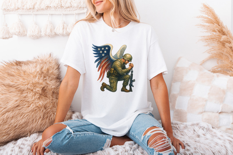 american-soldier-angel-man-praying-usa-flag-png-4th-of-july-digital