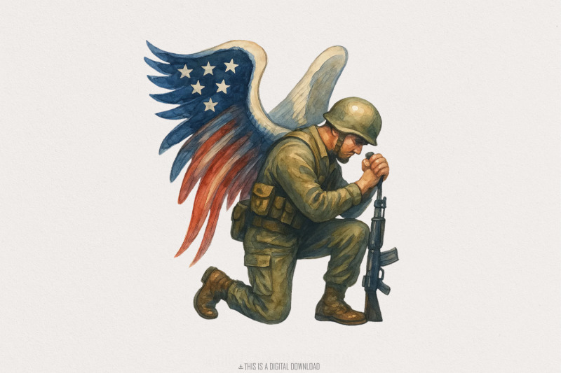american-soldier-angel-man-praying-usa-flag-png-4th-of-july-digital