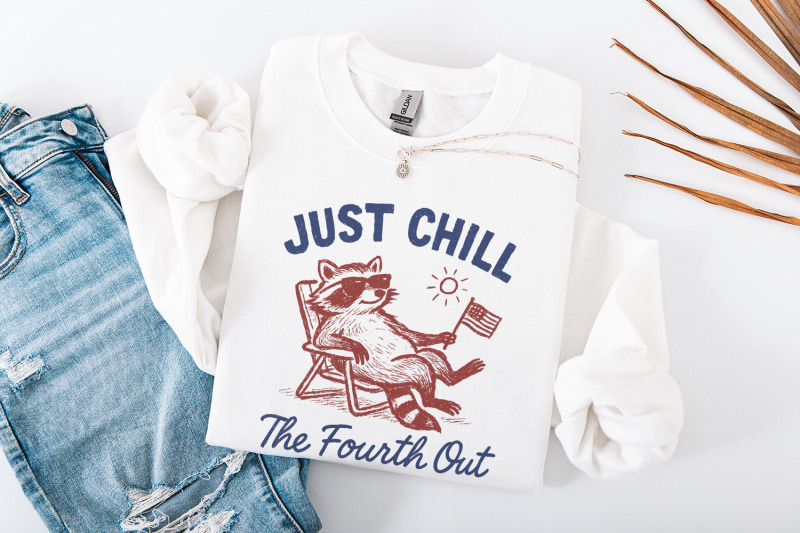 raccoon-just-chill-the-fourth-out-png-4th-of-july-png-usa-png-ameri
