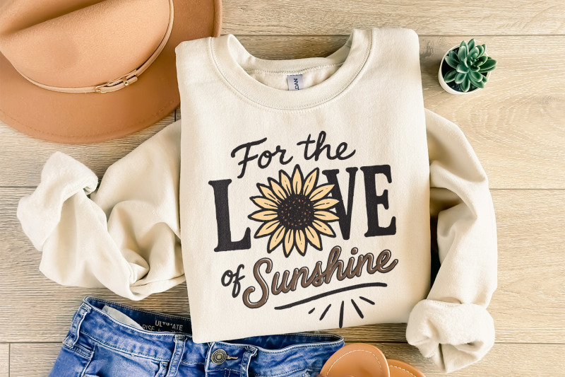 love-sunshine-sublimation-western-png-design-sunflower-png-instant