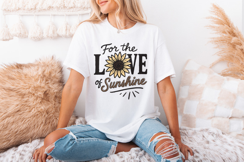 love-sunshine-sublimation-western-png-design-sunflower-png-instant