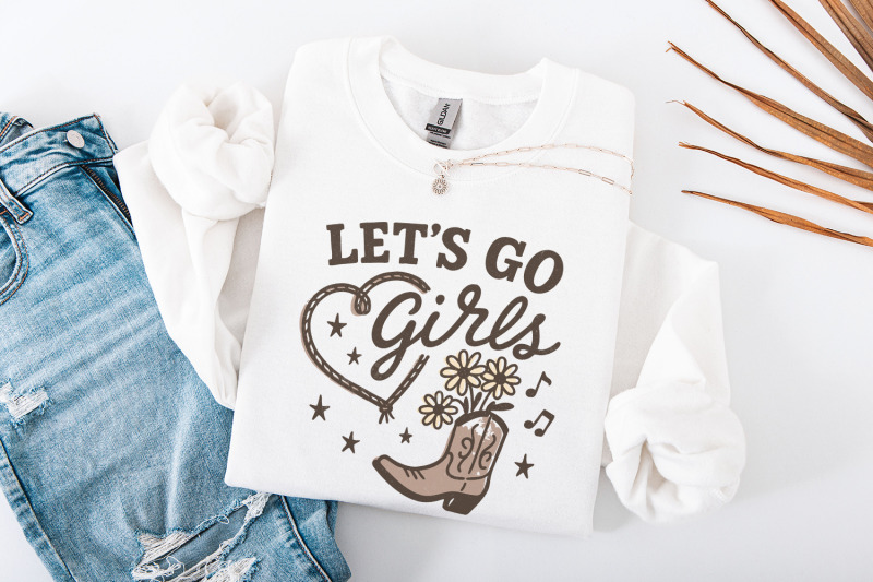 let-039-s-go-girls-png-western-png-cowboy-hat-png-cowgirl-png-western