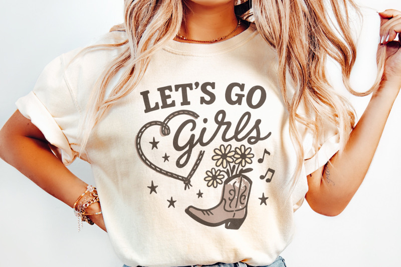 let-039-s-go-girls-png-western-png-cowboy-hat-png-cowgirl-png-western