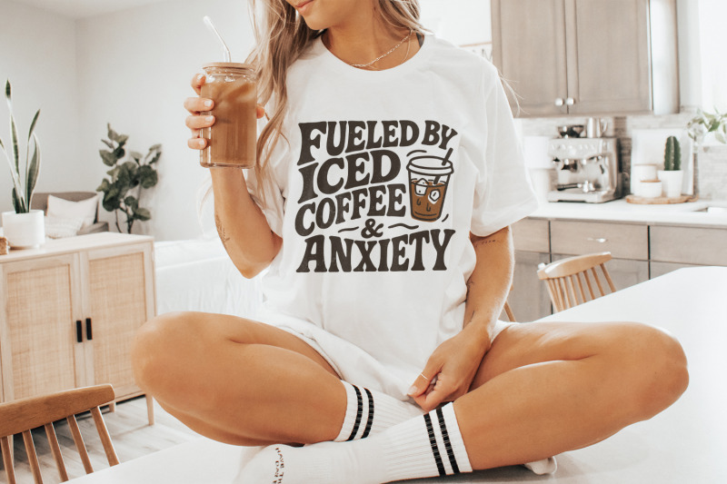 fueled-by-iced-coffee-and-anxiety-png-coffee-lover-png-trendy-coffee