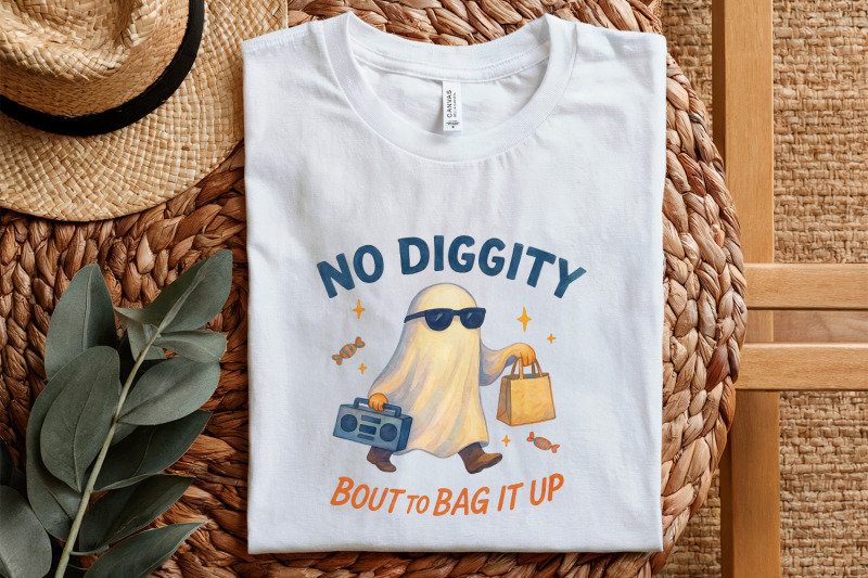 no-diggity-bout-to-bag-it-up-png-cute-ghost-png-retro-halloween-png