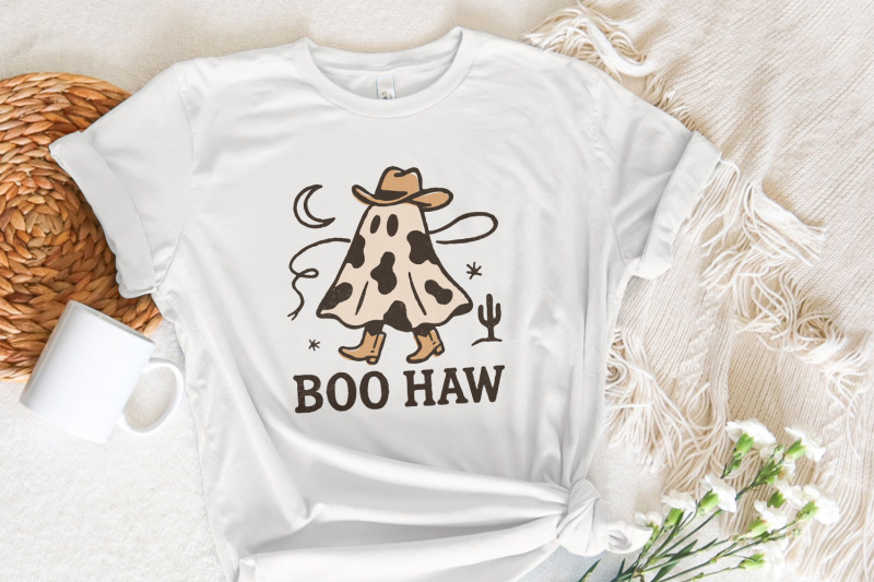 boo-haw-png-cowboy-ghost-png-halloween-png-funny-halloween-shirt-pn