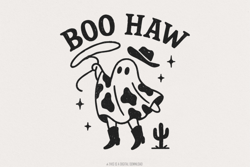 boo-haw-png-cowboy-ghost-png-halloween-png-funny-halloween-shirt-pn