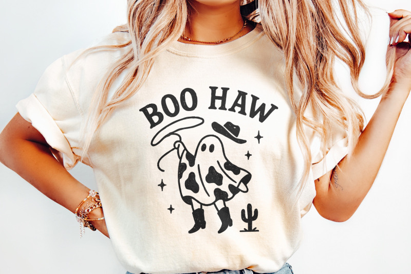 boo-haw-png-cowboy-ghost-png-halloween-png-funny-halloween-shirt-pn