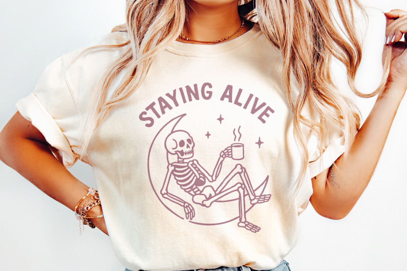 staying-alive-png-halloween-coffee-skeleton-digital-download-funny-h