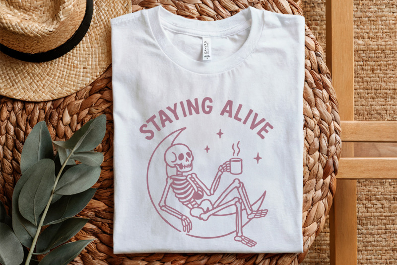 staying-alive-png-halloween-coffee-skeleton-digital-download-funny-h