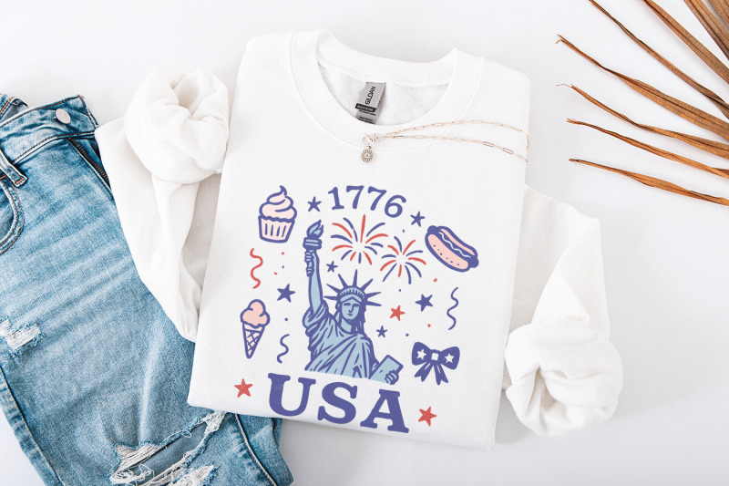 retro-usa-coquette-png-preppy-4th-of-july-png-girly-patriotic-memori
