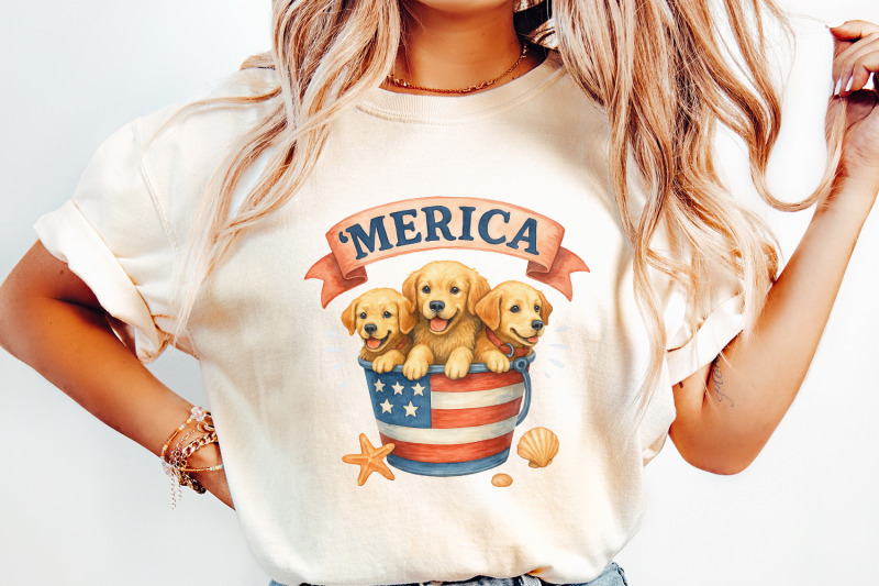 patriotic-labrador-png-kids-hunting-png-fourth-of-july-png-america