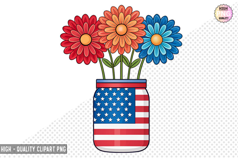 4th-of-july-flowers-in-jar-clipart