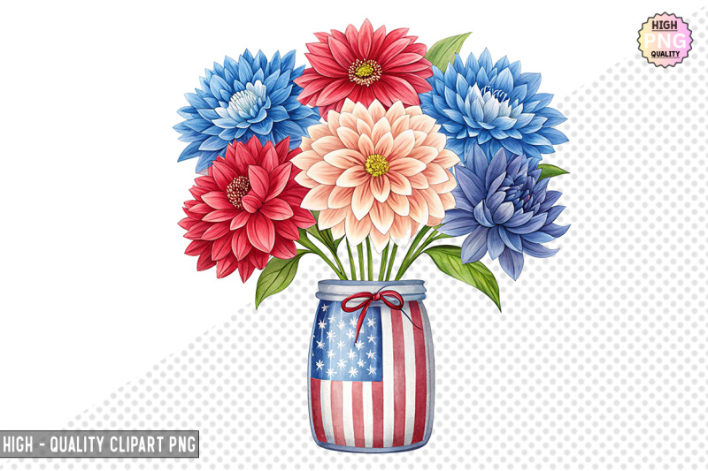 4th-of-july-flowers-in-jar-clipart