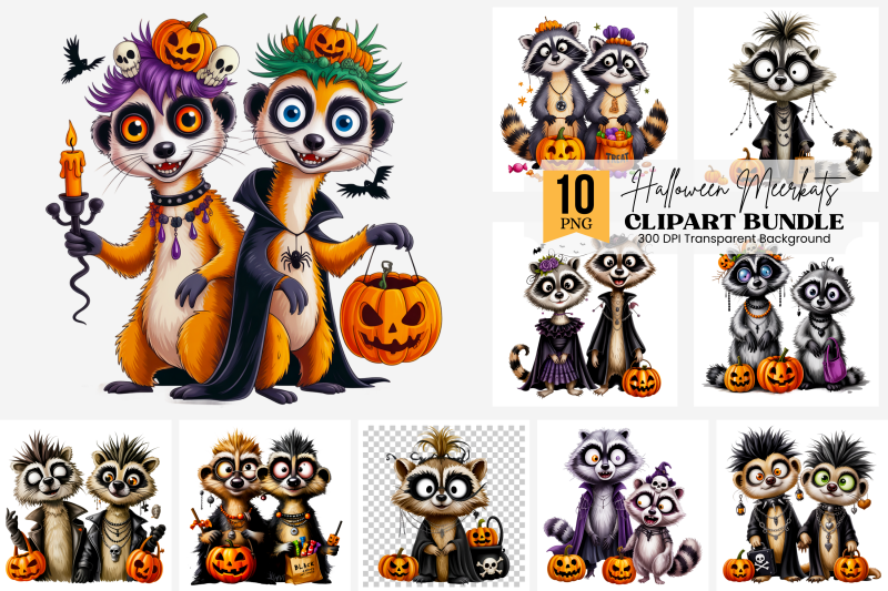 10-goth-halloween-meerkat-clipart-png-halloween-meerkats-with-pumpkin