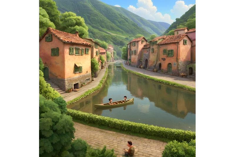 nestled-in-a-vibrant-valley-the-charming-town-features-a-patchwork