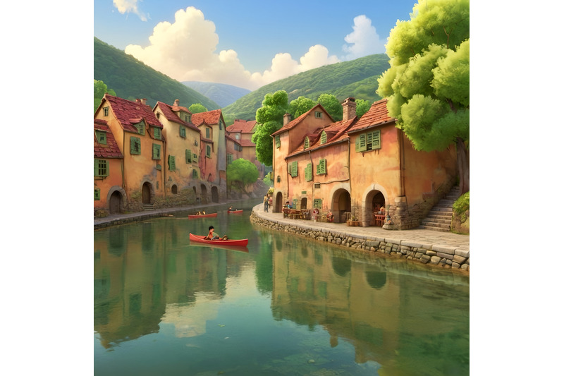 nestled-in-a-vibrant-valley-the-charming-town-features-a-patchwork