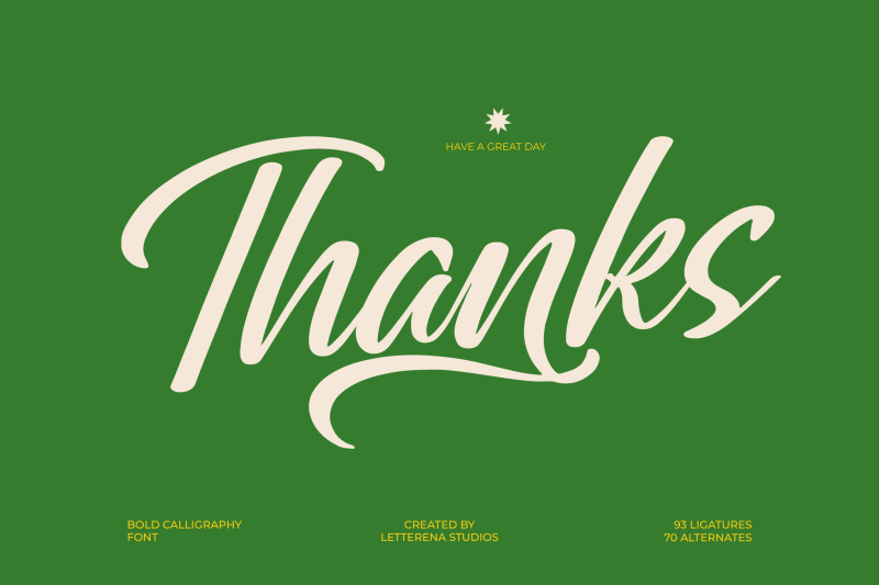greatesa-brought-bold-calligraphy-font