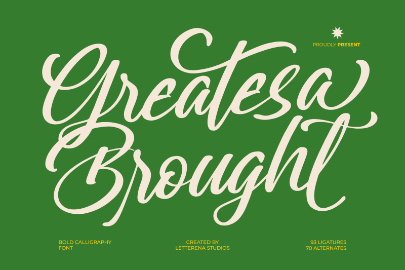 greatesa-brought-bold-calligraphy-font