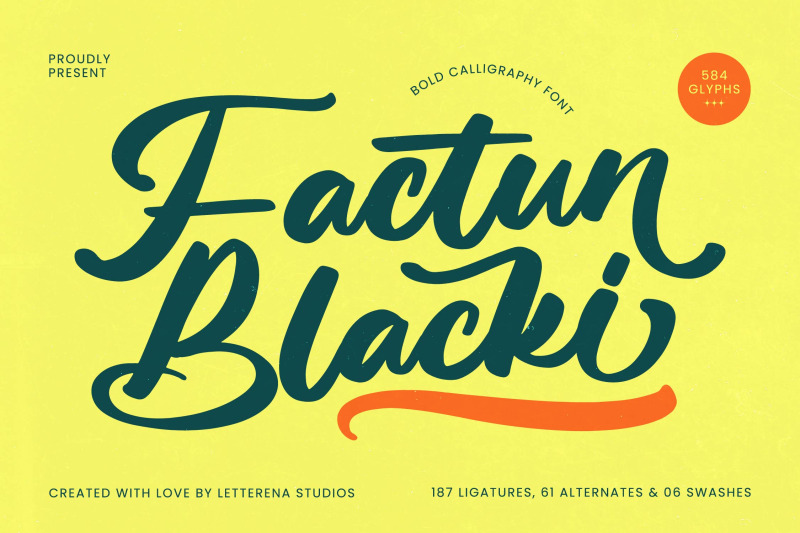 factun-blacki-bold-calligraphy-font