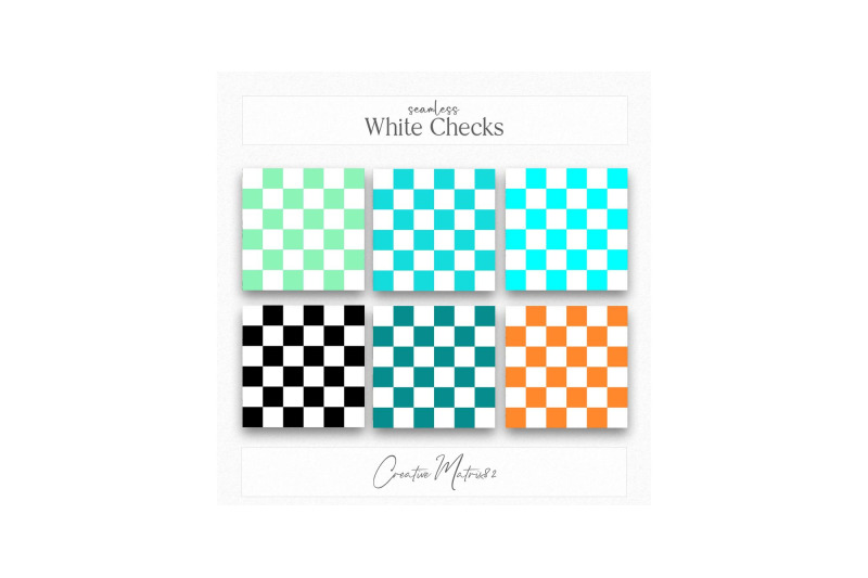white-checkered-seamless-digital-paper-colorful-squares-backgrounds