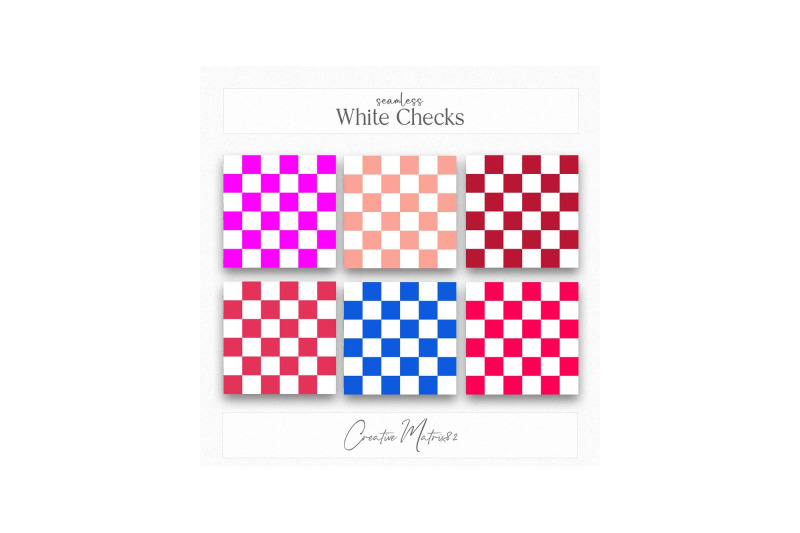 white-checkered-seamless-digital-paper-colorful-squares-backgrounds