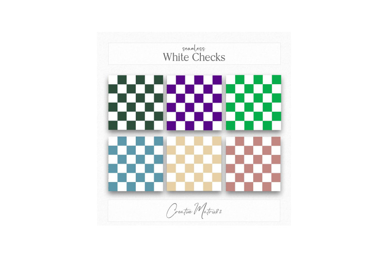 white-checkered-seamless-digital-paper-colorful-squares-backgrounds